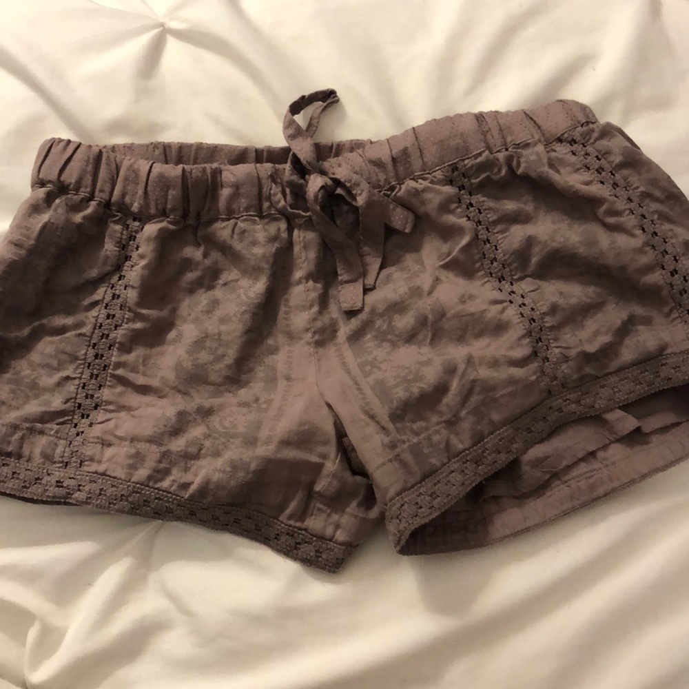 Girls Purple Shorts